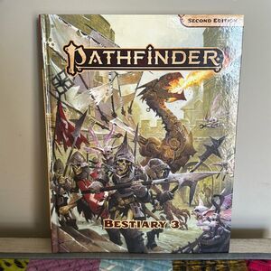 Pathfinder Bestiary 3 Hardcover Book